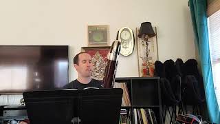 Contrabassoon Etude from Lesson 5 in Seltmann Vol 6 by Victor Bruns [upl. by Anirec468]