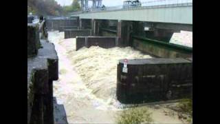 Il Piave in piena a Busche [upl. by Tenaj]