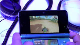 Mario Kart 7 Demo Track 2 with Audio 3DS E3 2011 [upl. by Naraj]