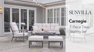 SunVilla Carnegie 7pc Deep Seating Set [upl. by Garlinda]