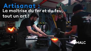 Artisanat  la maîtrise du fer et du feu tout un art [upl. by Immij]