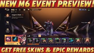 NEW M6 EVENTS PREVIEW WHERE YOU CAN GET FREE SKINS amp EPIC REWARDS gaming [upl. by Tena642]