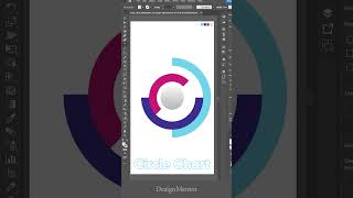 How to Circle Chart Infographic Design in Adobe Illustrator  DesignMentor [upl. by Aserehc]