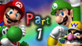 Super Mario 64 DS Walkthrough Part 1 [upl. by Airahs]