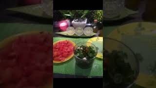 Recette slata mechouia 🌶🍅 shorts recettefacile ramadan [upl. by Ilak]