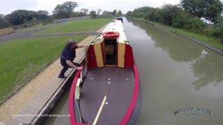 6 Leaving a Mooring Single Handed Stern First [upl. by Atinuaj424]