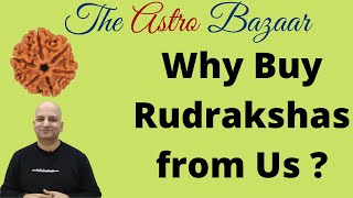 Why Buy Rudrakshas from  The Astro Bazaar [upl. by Okia541]