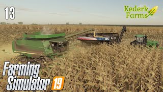 Harvest completed Courseplay Land option saves the day on the MN Millennial Farmer map [upl. by Mundford]