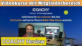 COACHY Erfahrungen und Test ᐅ Videokurs erstellen mit Mitgliederbereich [upl. by Atinihc]