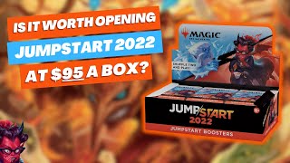 MTG Jumpstart 2022 Booster Box Opening Now this is what Im talking about [upl. by Eenat]