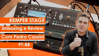 Kemper Stage  Unboxing e Review  Com Pedro Cassini  PTBR [upl. by Haas468]