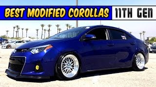 BEST Modified Corolla 11th Gen Compilation  Stance [upl. by Nnyltak]