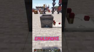 How to make a MOVING SIGNAL STRENGTH with CAULDRONS  Redstone with PsiVolt minecraft redstone [upl. by Crutcher469]