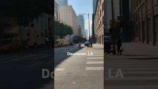 Exploring Downtown LA  Iconic City Streets Tour [upl. by Annahsit]