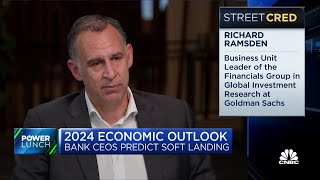 Goldman Sachs Richard Ramsden on the 2024 outlook for banks [upl. by Nathanoj]