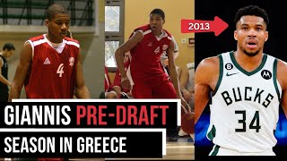 Giannis Antetokounmpo amp Thanasis Were A Problem Before the NBA Drafted to NBA from 2nd Div Europe [upl. by Assele]