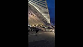 GARE DE LIÈGE GUILLEMINS  BELGIQUE 2021 [upl. by Sugihara]