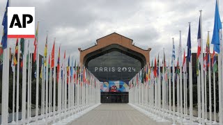 A look at the Paris 2024 athletes Olympic village [upl. by Alguire316]