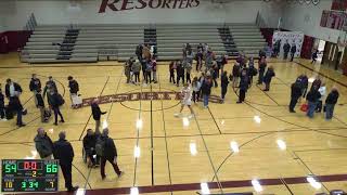 Elkhart Lake  Glenbeulah High School vs Oakfield High School Mens Varsity Basketball [upl. by Benn]