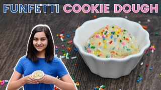 Funfetti Edible Sugar Cookie Dough [upl. by Lehacim483]