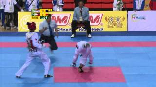 27th SEA GAMES MYANMAR 2013  Taekwondo 191213 [upl. by Hummel807]