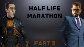 HALF  LIFE MARATHON DAY 5  FINISHING HALF LIFE 1 [upl. by Lillith165]