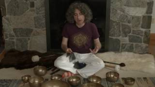 Himalayan Singing Bowls Playing Technique [upl. by Akimit]