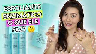 CONTROLE SEUS CRAVOS COM UM ESFOLIANTE ENZIMÁTICO ✨FRESHEN ENZYMATIC CLEANSING POWDER✨ [upl. by Karlow]