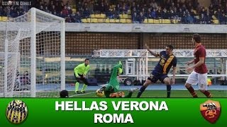 Hellas Verona Roma 13 Serie A  26 gennaio 2014  dati incontro [upl. by Anwahsed]