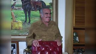 Entrevista inédita a Vicente Fernández en su casa rancho los tres potrillos [upl. by Neeron]