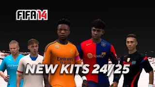 How to Install NEW KITS from Season 2425 in FIFA 14 [upl. by Rebel774]