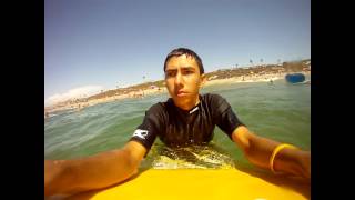 GoPro mount test for bodyboard [upl. by Aserehtairam]