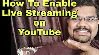 How To Activate Live Streaming on YouTube  How To Enable Live Chat on YouTube [upl. by Dorman]