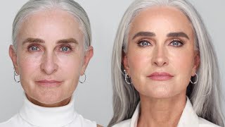 60 AND FABULOUS AGELESS MAKEUP  Hindash [upl. by Sheba]