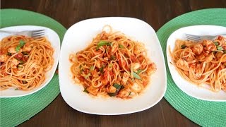 Tippy Tuesday Spaghetti with Chicken Marinara Sauce [upl. by Dnamron398]