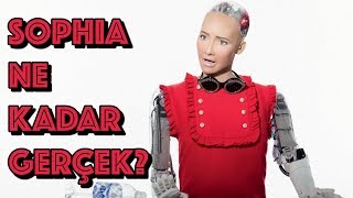 Robot Sophia Ne Kadar Gerçek Türkçe [upl. by Delcina]