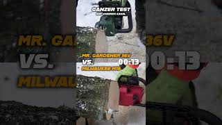 Milwaukee M18 VS Mr Gardener V36 [upl. by Freida]