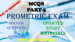 STUDY MATERIALS OF DENTISTRY DENTAL PROMETRIC EXAM QUESTION amp ANSWERS  qchpexam qchpdentalexam [upl. by Alake]