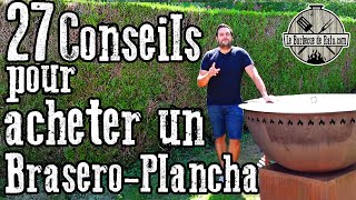 Comment choisir un Braséroplancha  Regarde mes 27 conseils avant den acheter un  🔥🔥 plancha [upl. by Nylahs]