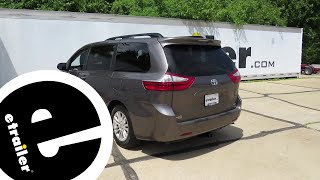 etrailer  Installation WeatherTech Cargo Liner on a 2016 Toyota Sienna [upl. by Talanian638]