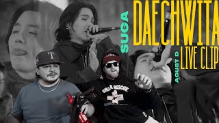 Agust D ‘Daechwita’ Live Clip  SUGA Road to DDAY BTS REACTION [upl. by Chemaram]