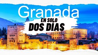 Explorando Granada en dos días tu guía de viaje definitiva [upl. by Kreegar]