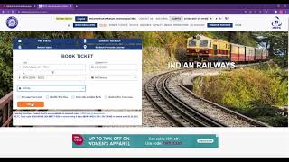 Tatakl Ticket booking kaise kare l IRCTC Website se tatakl Ticket booking kare fast [upl. by Imuy486]