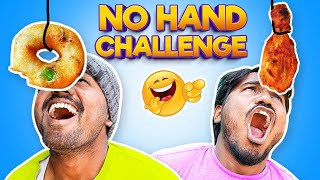 No Hand Eating Challenge 😂🤣 [upl. by Mccarthy]