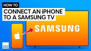 How to Screen Mirror or Cast iPhone to Samsung TV [upl. by Diskson]