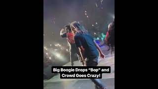 Big Boogie had the crowd going crazy to “Bop” with Glorilla [upl. by Bonne]