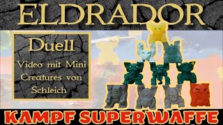 Eldrador Mini Creatures Duell 👾 Schleich Figuren Deutsch [upl. by Pahl]