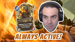 Ignis with Triple Forge Paladin Run  Hearthstone Arena [upl. by Cele]