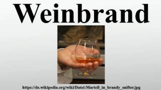 Weinbrand [upl. by Meelak]