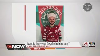 The Now KC College students sing holiday carols on the phone on demand [upl. by Sadira596]